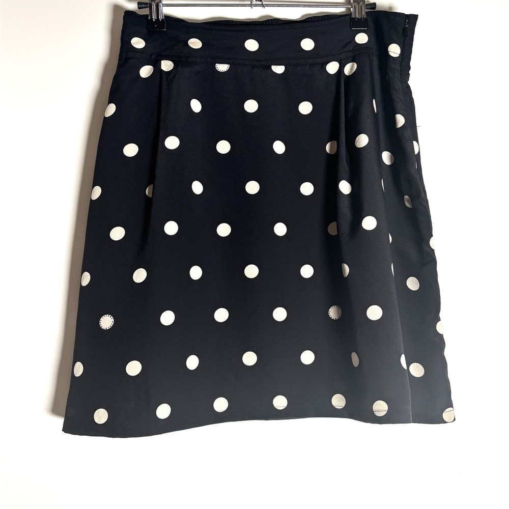 Marc Jacobs Vintage Dot Skirt | Chic Black & White A-Line Designer